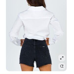 NWT Rolla's Original Shorts in  Vintage Black (Comfort Shadow), Sz 23, High Rise